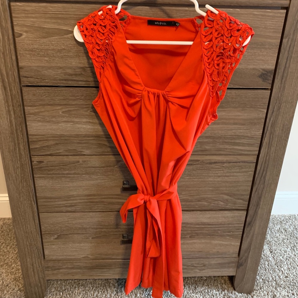 Cap sleeve dress